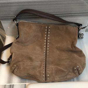 Michael kors suede purse